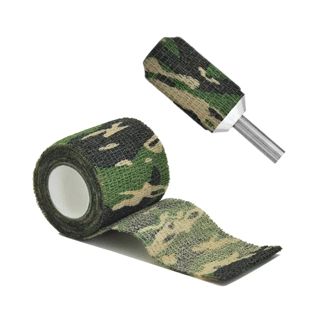 1/6/12 pcs camouflage Elastic Outdoor Hunting Camouflage Tape Waterproof Wrap Durable Self Adhesive Elastic Bandage