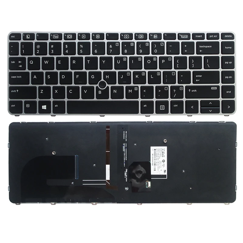 English Laptop Keyboard for HP for EliteBook 840 G3 745 G3 745 G4  840 G4 848 G3 836308-001 821177-001 US NSK-CY2BV