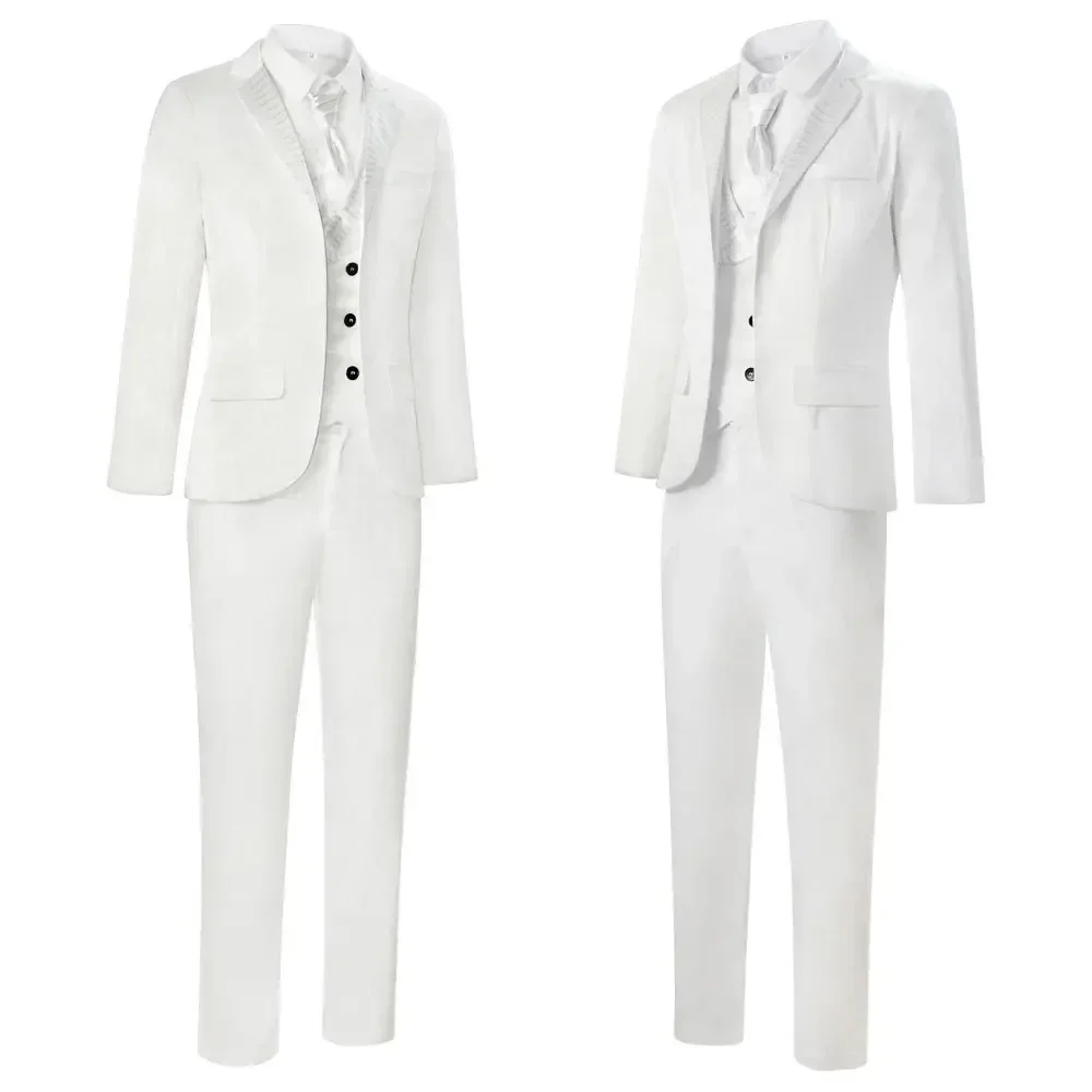 Película Mister Mr Moon Knight Marc Spector Khonshu Avatar disfraz de Cosplay Halloween traje de adulto traje de uniforme blanco de superhéroe