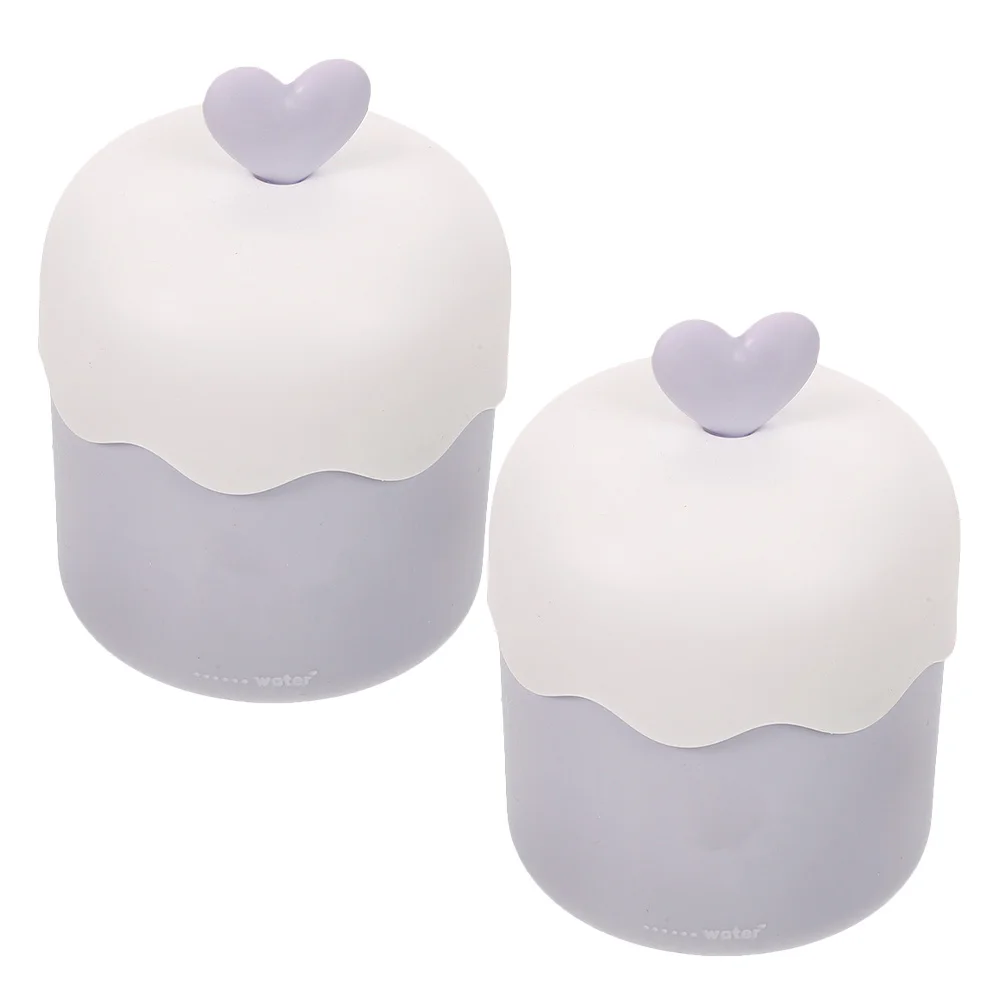 2 pçs portátil rosto lavagem fabricante de espuma creme facial espuma copo fabricante shampoo dispensador para cuidados com a pele rotina