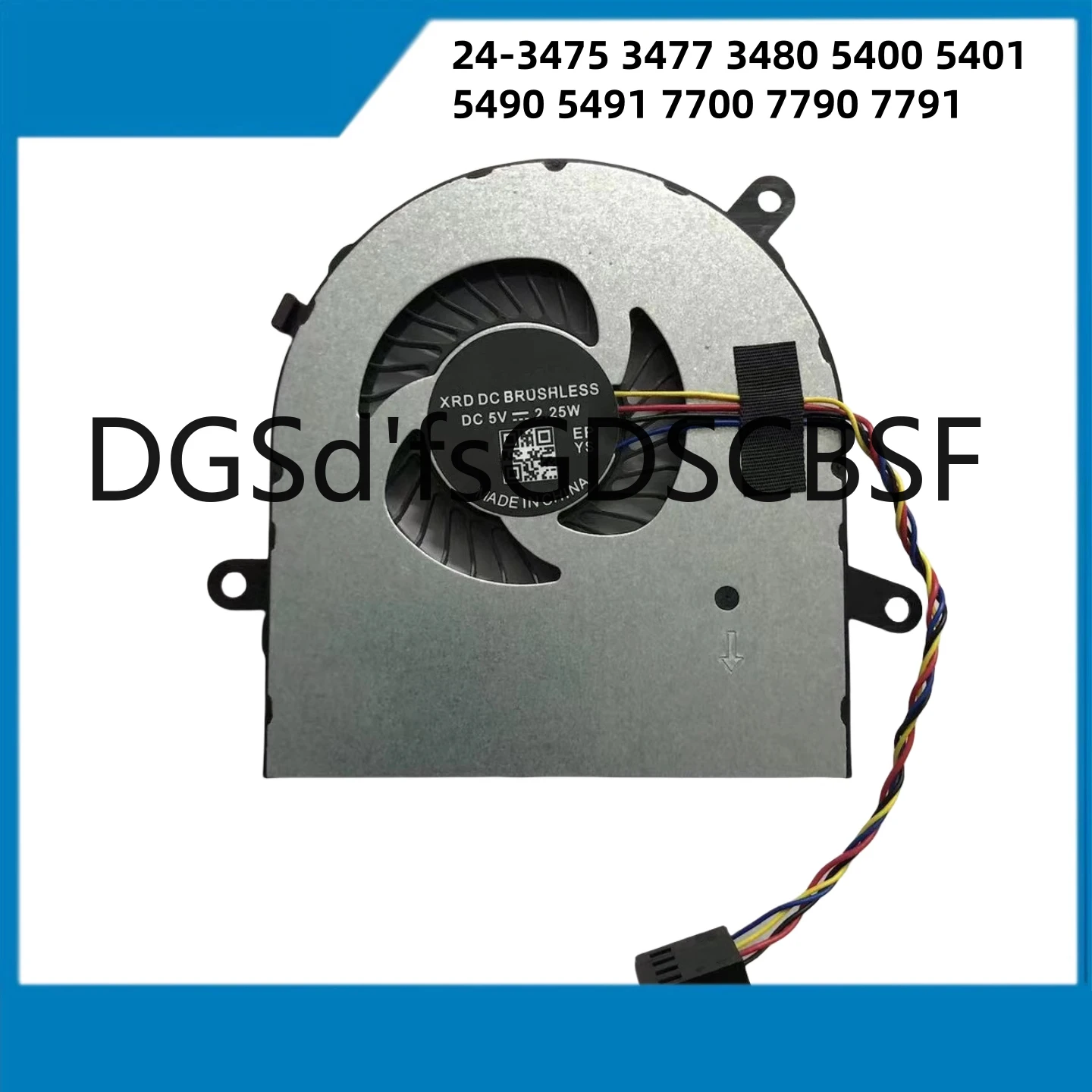 Ventilador de refrigeración de CPU todo en uno BAZE0707R5M para DELL Inspiron AIO 24 5400 5401 7700 7790 7791 3277 3477 3280 3275 3475 3480 5490 5491