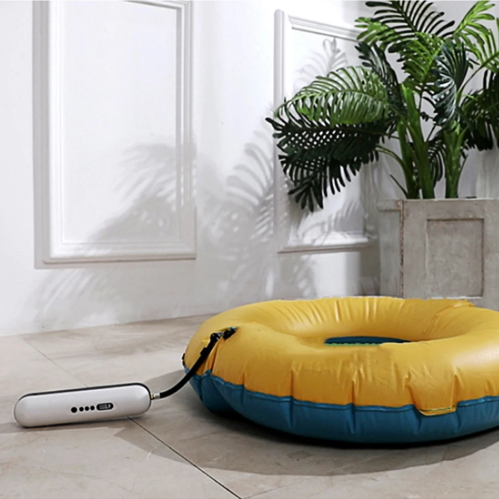 

USB Charging 12V Smart Car Mini Air Compressor Pump Electric Tire Inflatable Pump Inflator