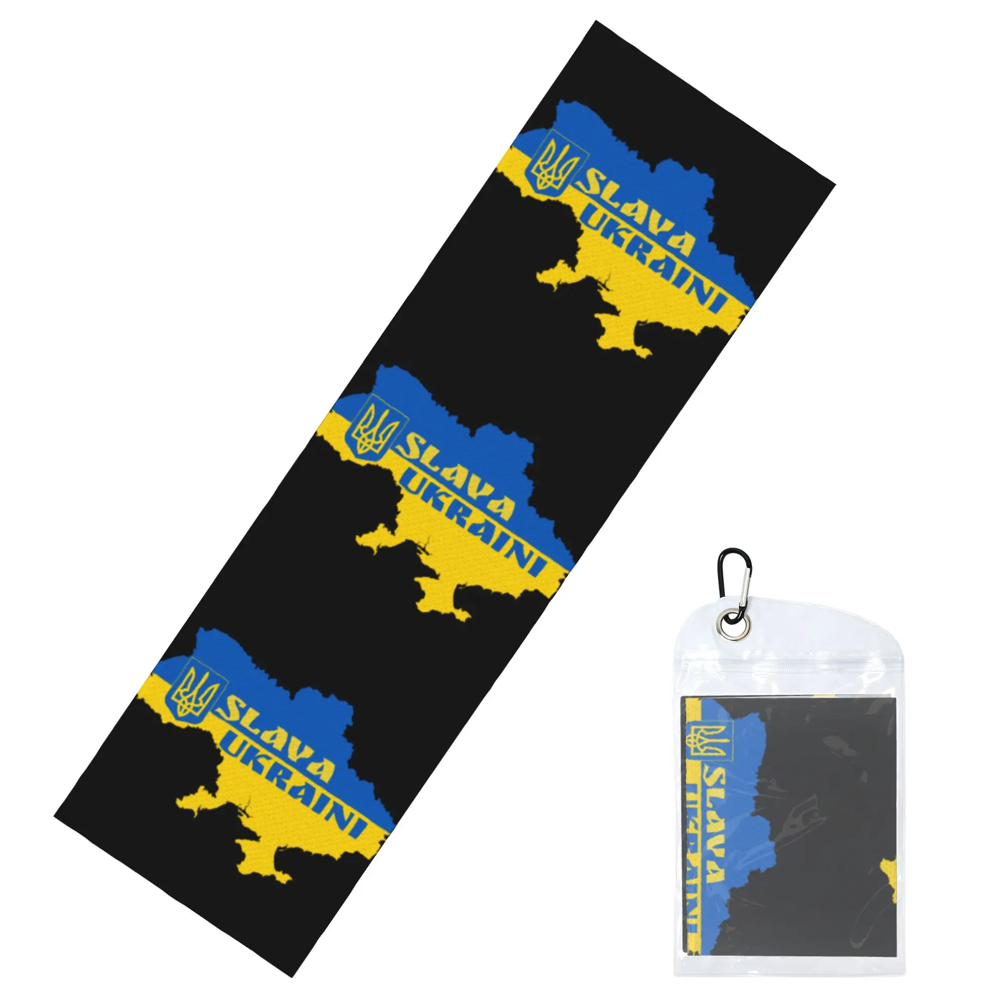 Cold Exercise Towel Slava Ukraini Ukraine Flag Beach Sports Yoga Towel Camping Towel Refreshing Sports Scarf Face Towels