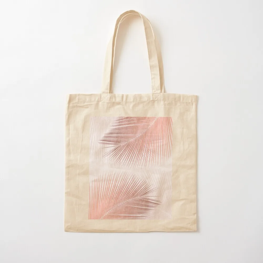 

Palm leaf synchronicity - rose gold Tote Bag Canvas bag for women Canvas stote bag