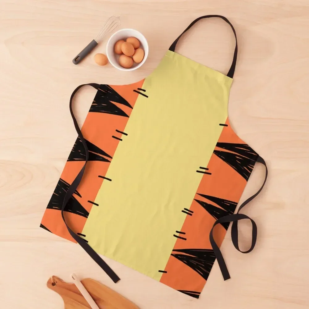 Tigger Tiger stripes Apron with pockets Kitchen New 2022 Year household woman Apron