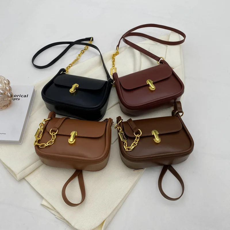 Famous brand design bags for women 2023 new luxury bolso replica Fashion Retro Handbag Female Shoulder Bag chain shoulder bag