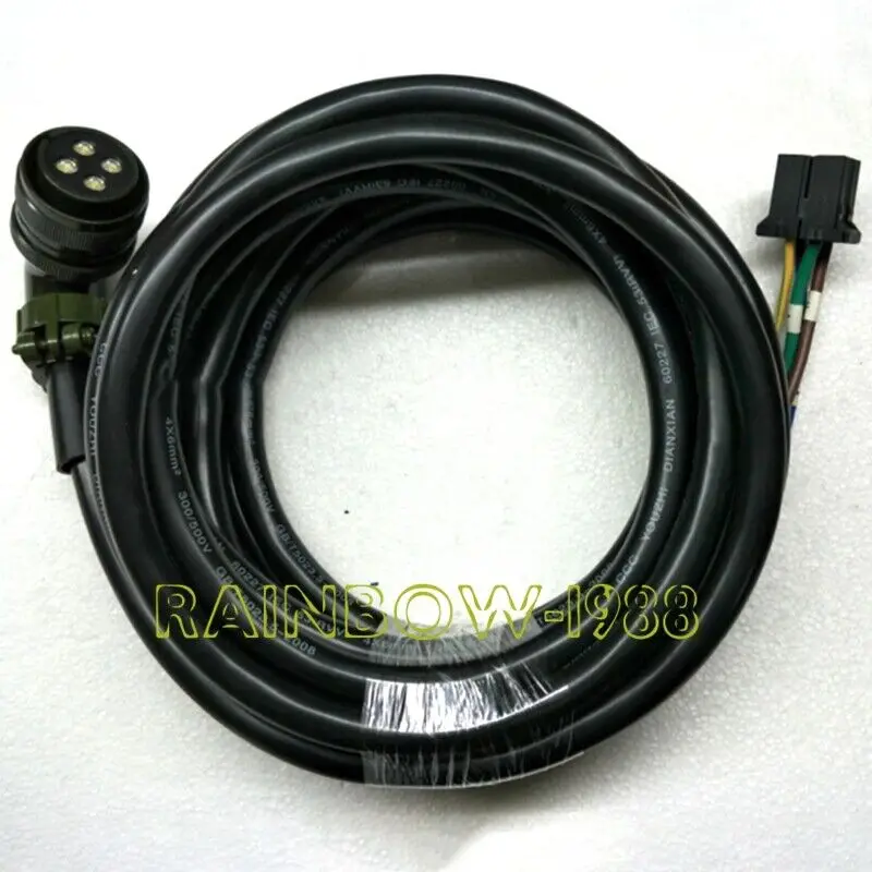 

3M Servo Motor Power Cable For FANUC F06B-0001-K012 NEW 765629118788