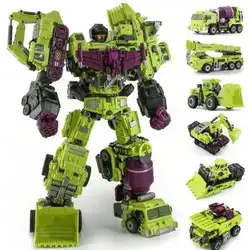 JINBAO NBK Devastator Predaking GT Masterpiece Transformation Action Figure Toys Movie Model G1 6IN1 5IN1 Deformation Car Robot