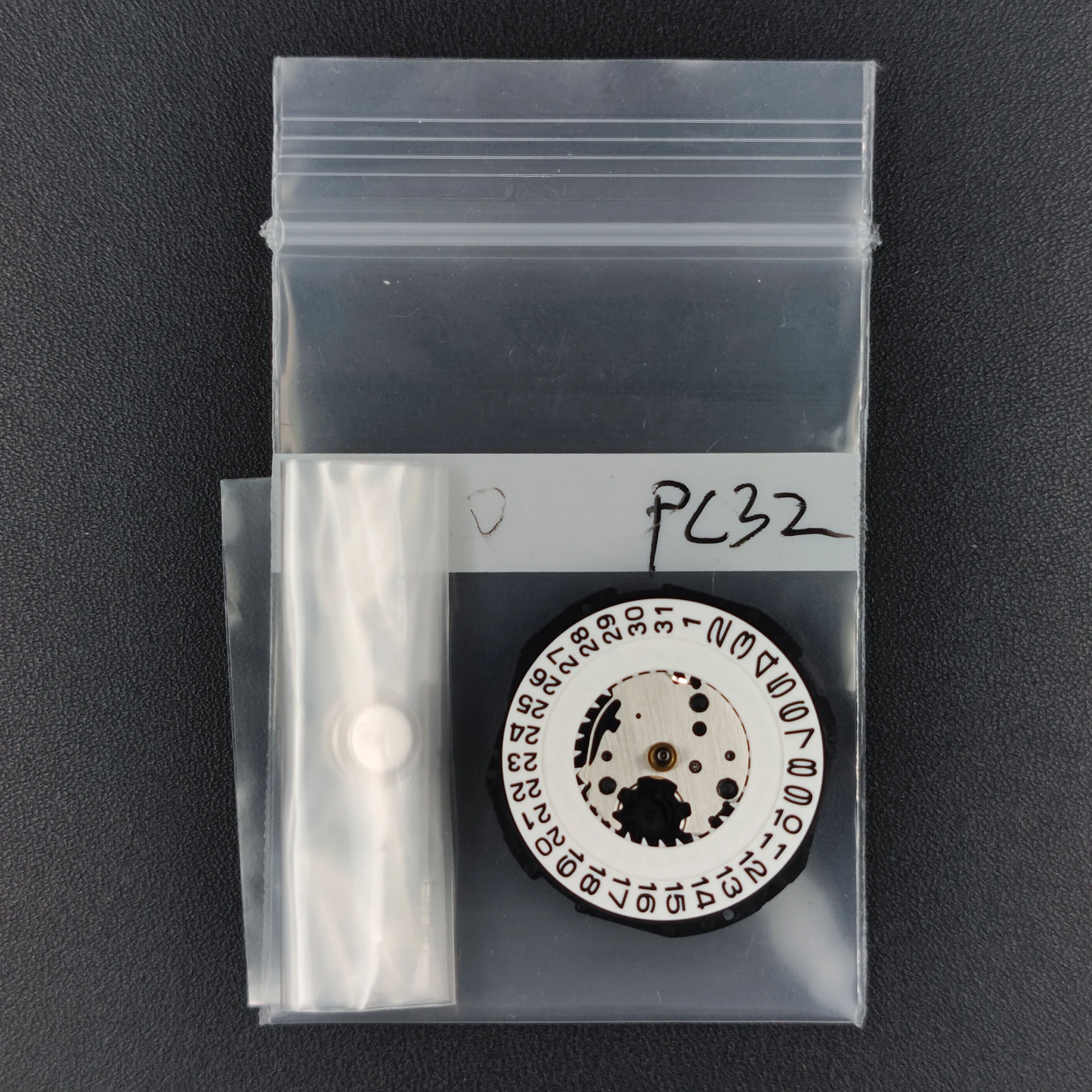 Japan Genuine PC32 Quartz Movement Standard 3 Hands Analog Mechanism PC32A with Battery Mod Watch Replace Parts