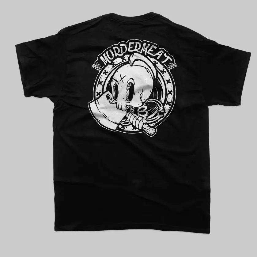 

Axe Gang Knight Harley Triumph Locomotive Tough Guy American Retro Cotton Printed Short Sleeve Men's and Women's T-Shirts