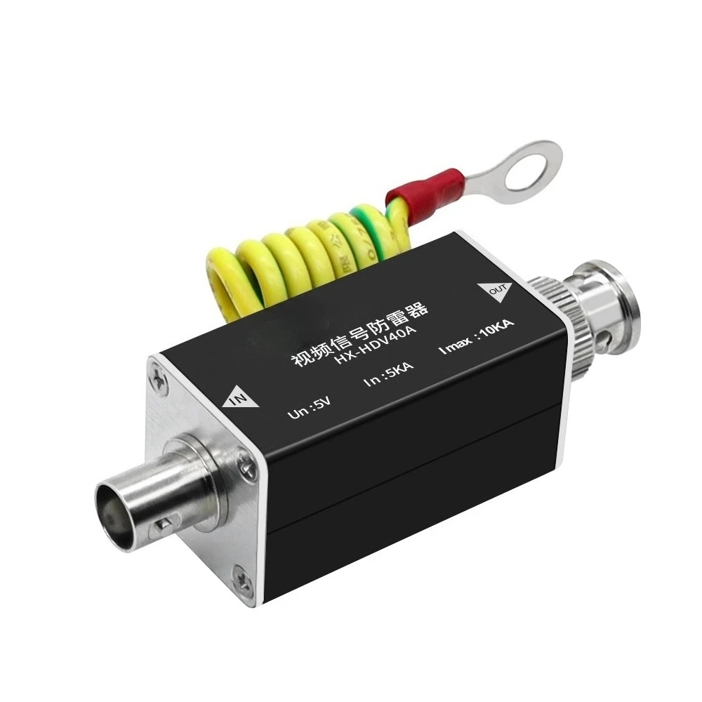 جهاز حماية من الصواعق للشبكة 6 فولت، واقي من زيادة التيار، لمنع الرعد لكاميرات CCTV IP POE يمنع الضرر الكهربائي