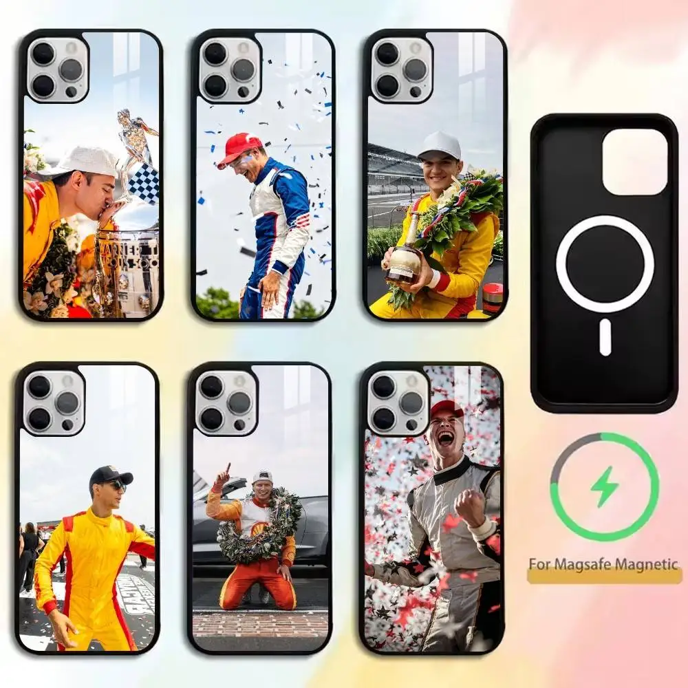 Trafic Champion- Alex Palou Phone Case For iPhone17,16,15,14,13,12,11 Plus,Pro Magnetic with Magsafe Wireless Charging