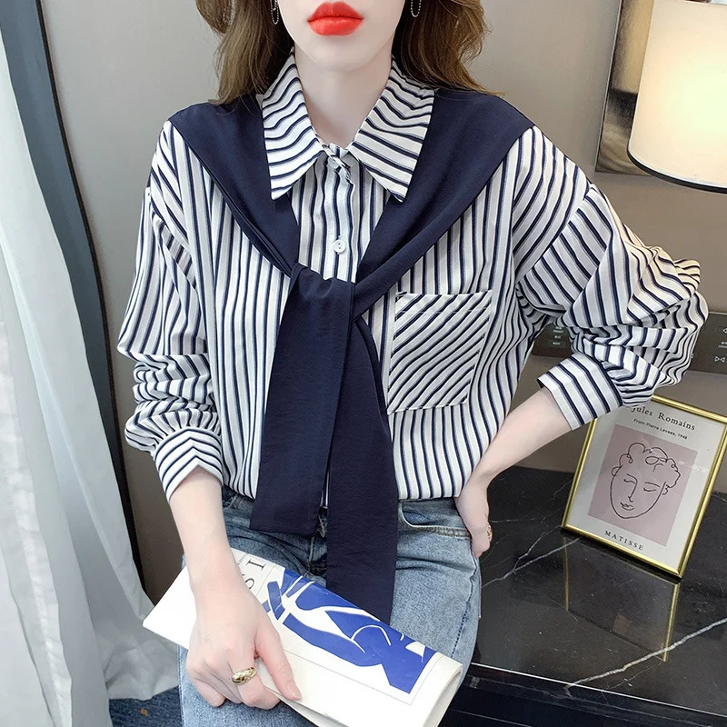 

Long Sleeve Shirts Womens Chiffon Floral Loose Fit Vacation Feminine Romantic Elegant Beach Holiday Daily Clothing Comfortable