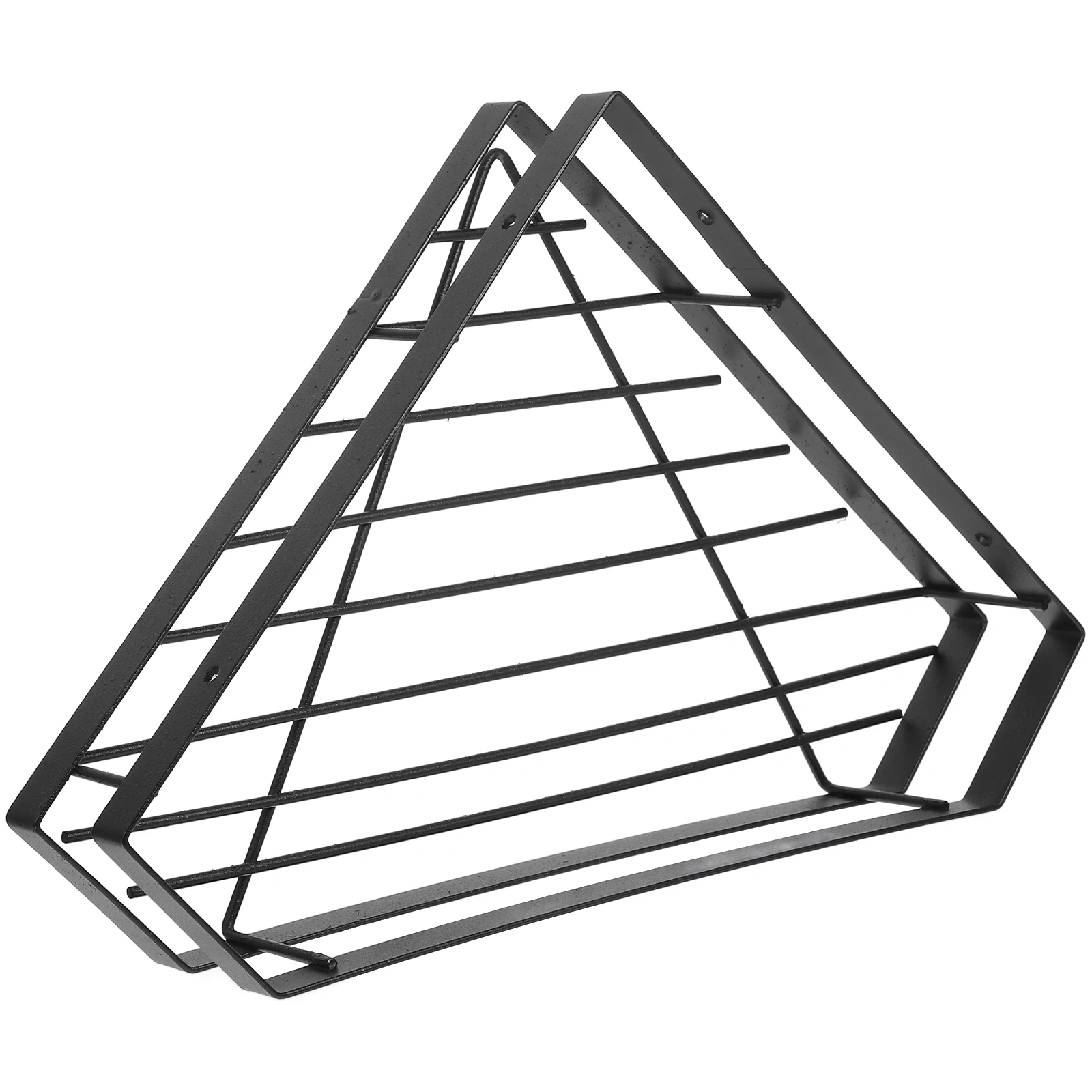 

1pc Wall Mounted Kitchen Rack Shelf Spice Seasoning Holder Metal Hanging Dish Space Saving Creative Design for Jars