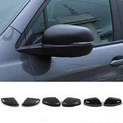 Car Side Exterior Rearview Mirror Decoration Cover Trim For Honda Pilot Passport Ridgeline 2016-2023 Carbon Fiber ABS Accessory
