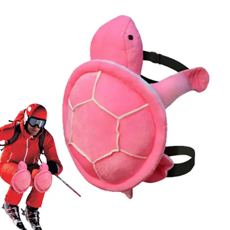 Snowboard Turtle Butt Pad Snowboard Knee Pads Cute Butt Knee Protector Soft Turtle Hip Protection Skiing Protector Pads