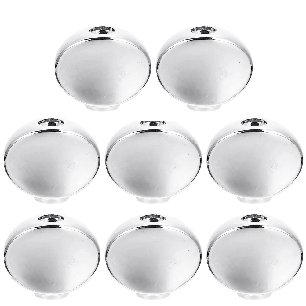 

8 Pcs String Head Button Handle Guitar Tuning Peg Replacement Key Pegs Oval Stability Parts Metal Stylish