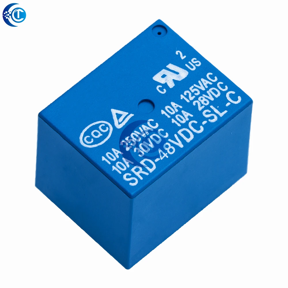 Relay SRD-03VDC-SL-C SRD-05VDC-SL-C SRD-06VDC-SL-C SRD-09VDC-SL-C SRD-12VDC-SL-C 3V 5V 6V 9V 12V 24V 48V 10A 250VAC 5PIN