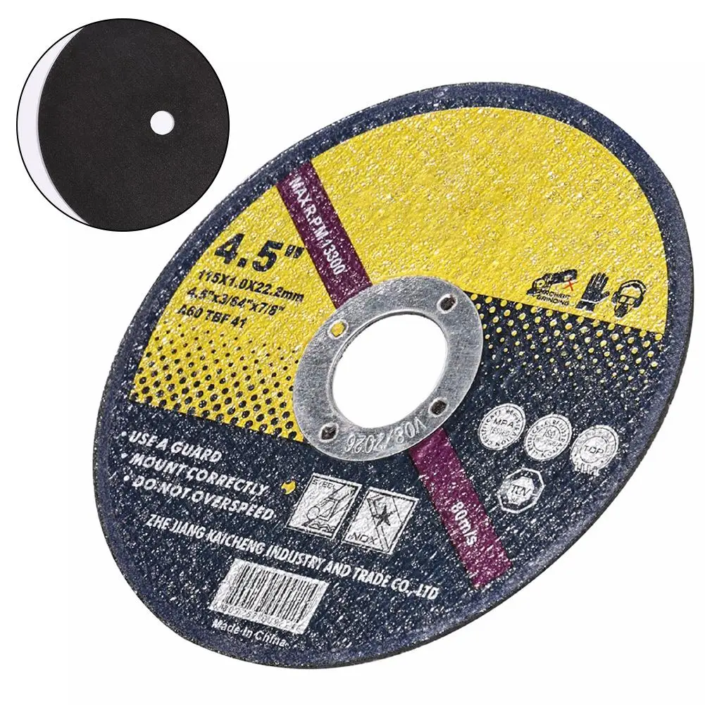 4.5 Inch Cutting Disc Stainless Steel Disc High-Quality Cutting Discs Maximum Speed 80 Ms For Various Cutting Tasks