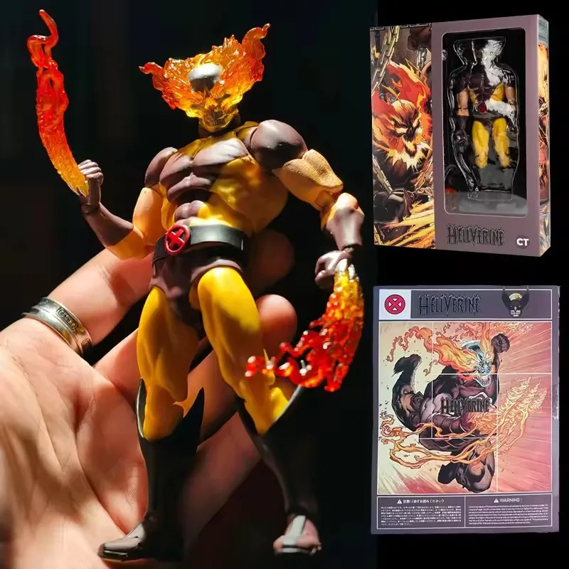 ألعاب Ct متوفرة في المخزون شخصية هيلفرين ولفيرين مافيكس 096 138 X-Men أنيمي عمل الشكل تمثال تمثال نموذج مجموعة اللعب هدية #1