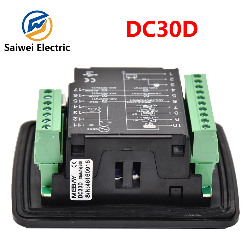 Mebay DC30D DC32D Pannello de placa controladora de generador Connessione de PC programmabile USB
