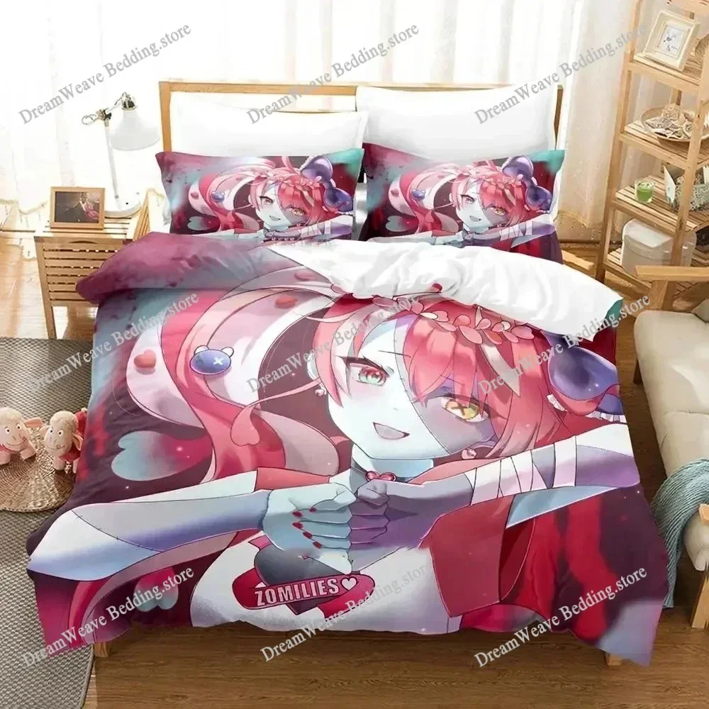 3D Print Duvet Cover Kureiji Ollie KUREIJI OLLIE Pattern Quilt Covers for Children Single Twin Queen King Bedding Set741