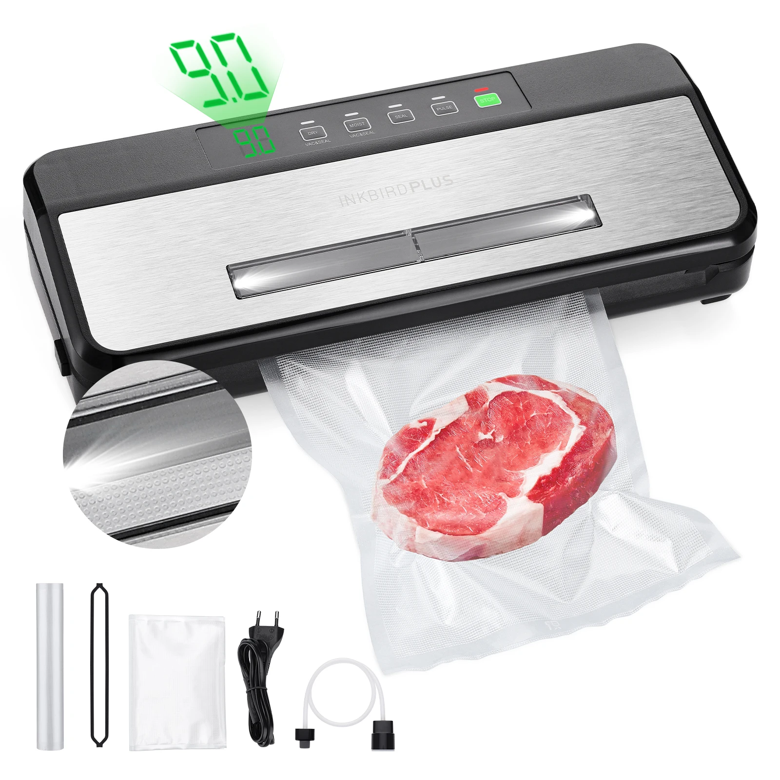 INK-VS03 vacuum sealer packing machine for kitchen