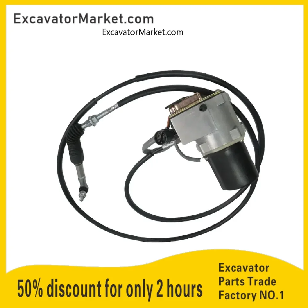 

Construction Machinery Parts 7Y3913X Throttle motor 247-5227 41-5496 double wire For E312 Excavator motor Excavator Accessories