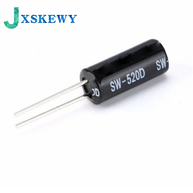 10pcs SW-520D Highly Sensitive SW-520D Metal Ball Angle Tilt Shaking Switch Vibration switch For arduino