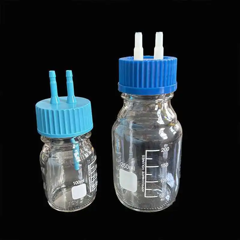 Plastic split-type bottle cap, feeding bottle cap, dual-feed bottle cap, reagent bottle cap, fermentation tank feeding bottle ca
