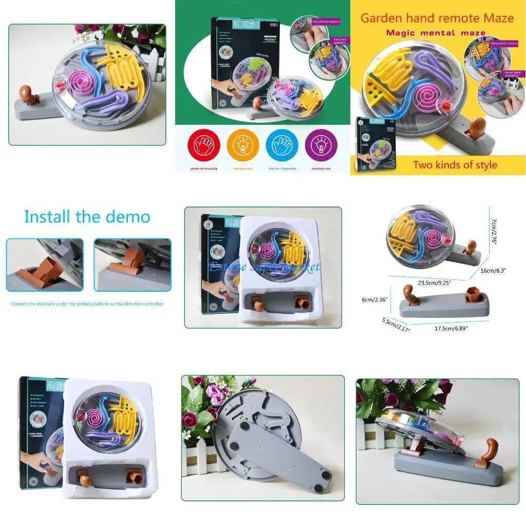 090B Marble Run Maze Toy 3-D Puzzle Activity Center Early Education Toy