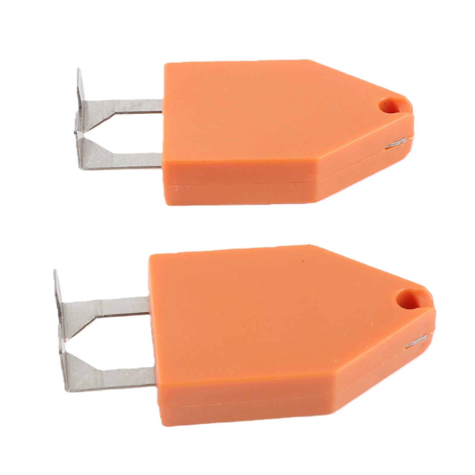 2Pcs Woodworking Chalk Line Hook Quick Single Handed Fixing Tool Rope Line End Hook for Construction Carpentry Measuring Tool