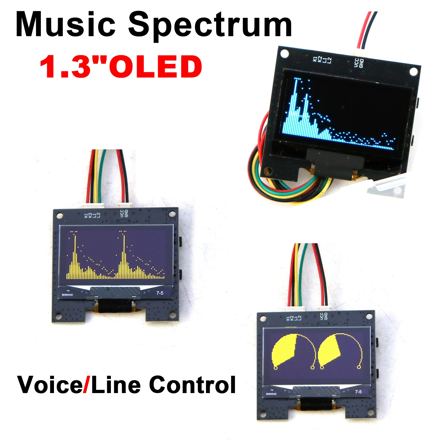 1.3" Oled Music Spe…