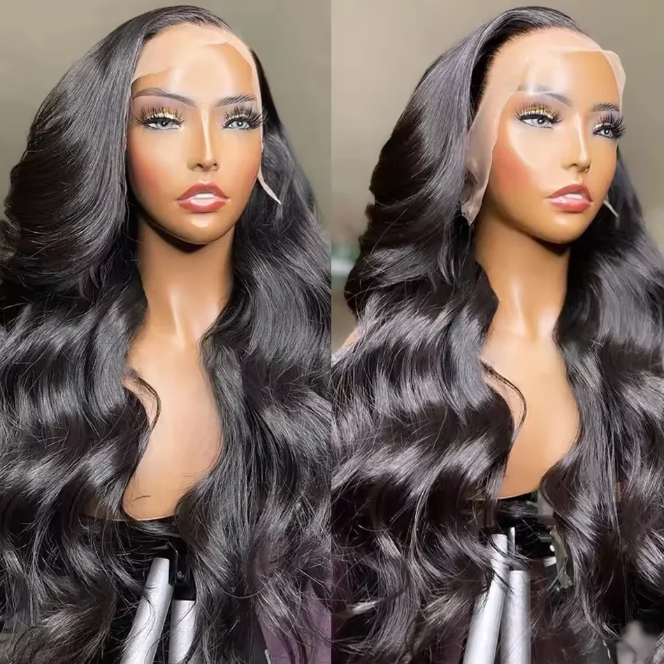 Body Wave Hair Wig Pre Plucked 13x4 13x6 HD Transparent Lace Frontal Wig 100% Human Hair Wig 4x4 HD Lace Closure Wig For Women