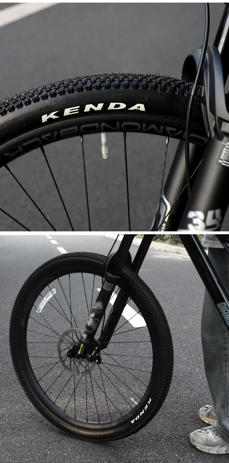 Kenda K1047 Mountainbike 26/27,5/29 Zoll x 1,95/2,10 faltbarer Außenreifen Pannenschutz Urltraheller Gummi-Faltreifen – Detail 7