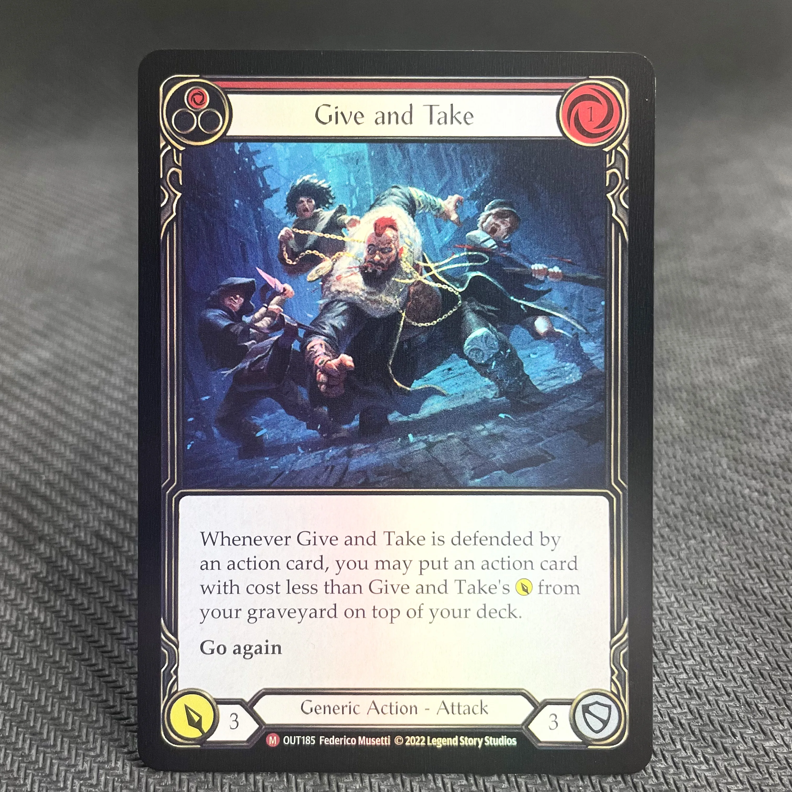 PROXY FAB Foil Cards High Quality Codex of Frailty Crown of