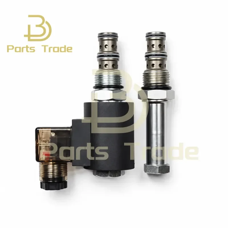 2 Position 3 Way DHF10-231 Threaded Cartridge Hydraulic Solenoid Valve for SV2-10-3 SV10-31 G3/8 AC220V DC24V DC12V