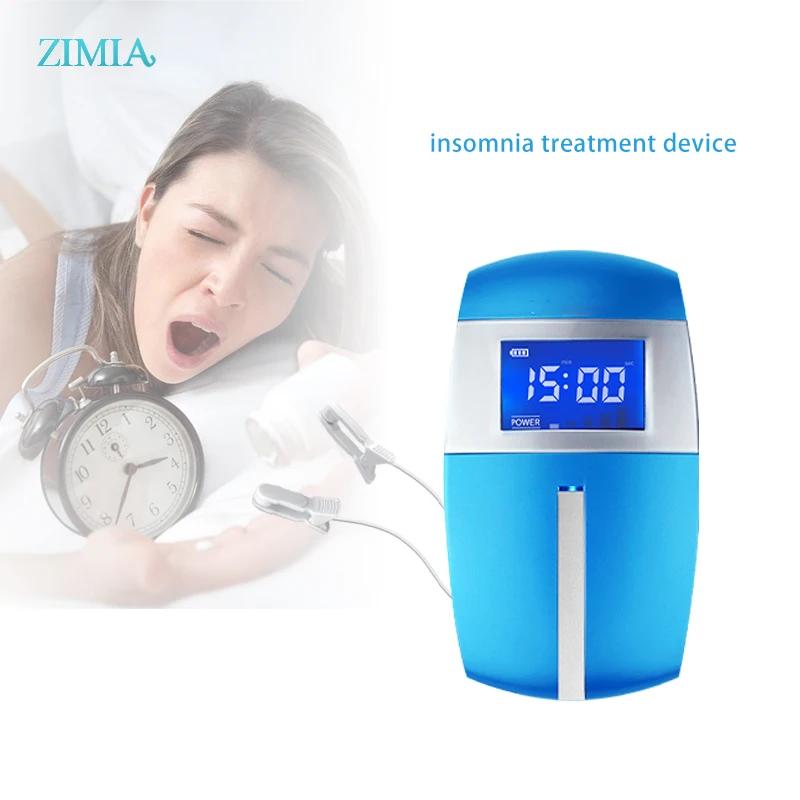 ZIMIA Effective Sleeping Aid Instrument Insomnia Device CES Therapy Sleep Helper EMS Anxiety Pressure Depress Relief Hypnosis