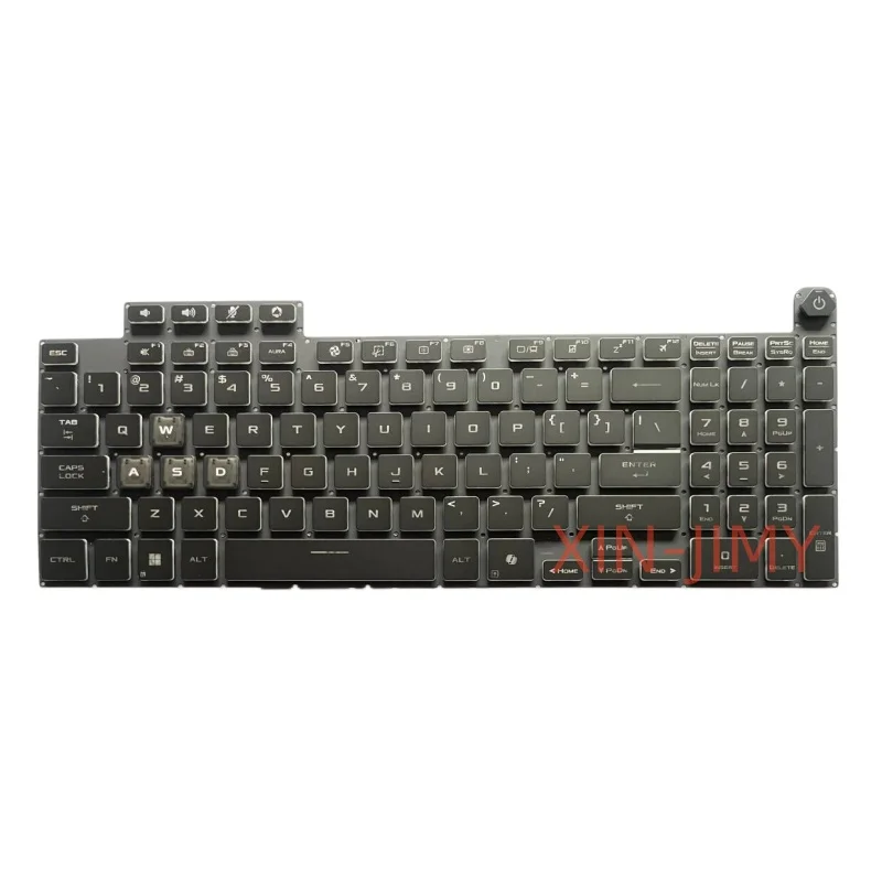 US RGB backlit Keyboard For Asus TUF Gaming A15 F15 FA507 FA507RC FA507RE FX507 FX517 A17 FA707 F17 FX707 FX707ZC AI-key