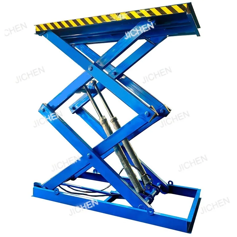 

Suitable for Custom Electric Hydraulic Lifting Platform Scissor Fork Type Simple Size 2 Tons 3 Tons Fixed Factory Unloading Lift