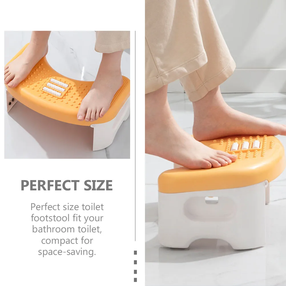 

Stepping Thickened Footrest Toilet Footstool with Double Nonslip Aldult Toddler