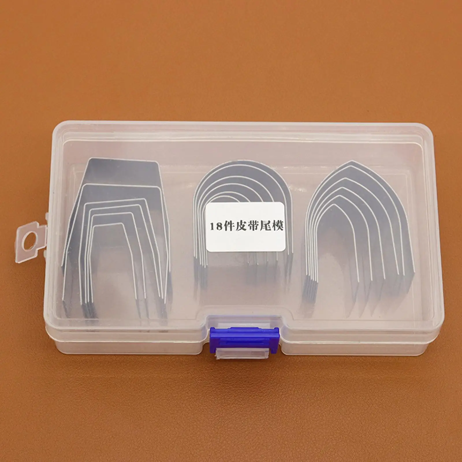 Steel Half Round Cutter Punch for Leathercraft Pattern Bag Belt Strap Diy Hole Making Tool Set