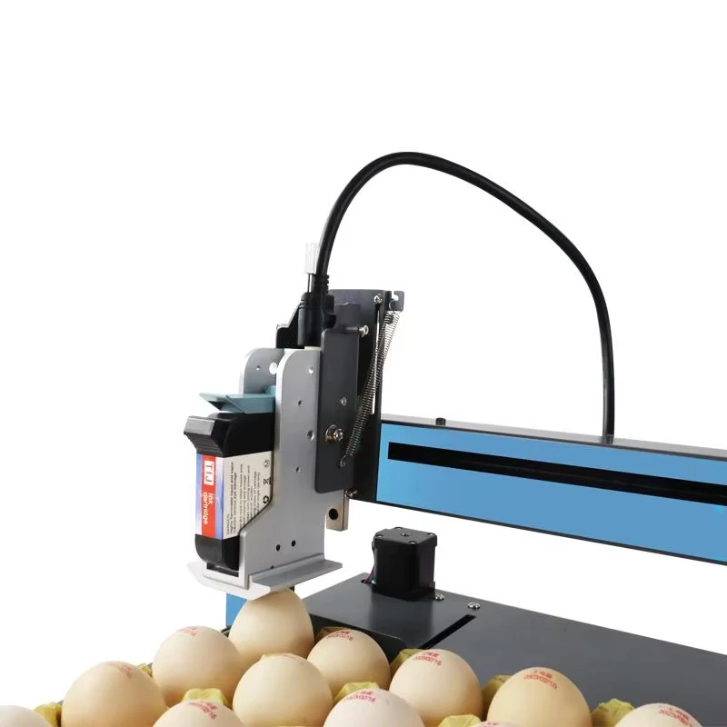 XY110 single head egg printer HD printing whole plate date egg printer