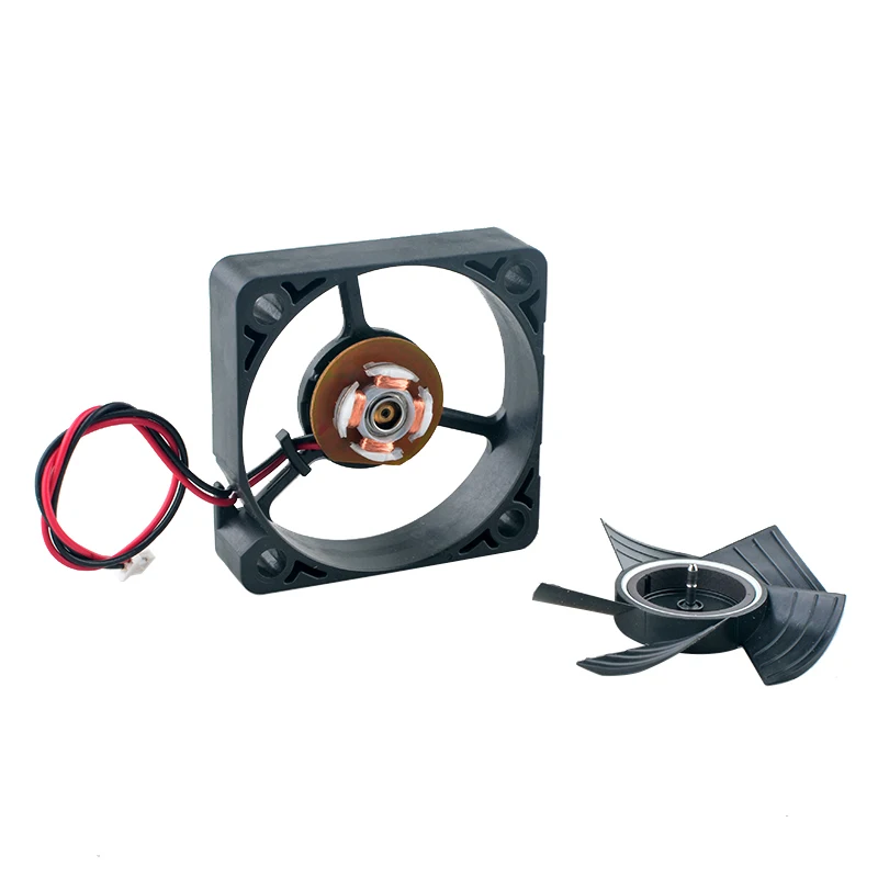 

UDQF4FH02-CR 4 см X 40 мм DC5V 0,04A 2-контактный тихий съемный охлаждающий вентилятор для источника питания видеорегистратора 40x40x10 мм