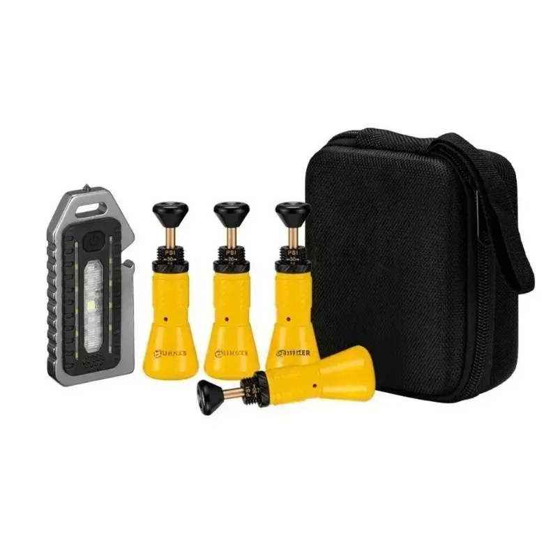 Adjustable 4-piece set Automotive general tire deflation valve deflation valve