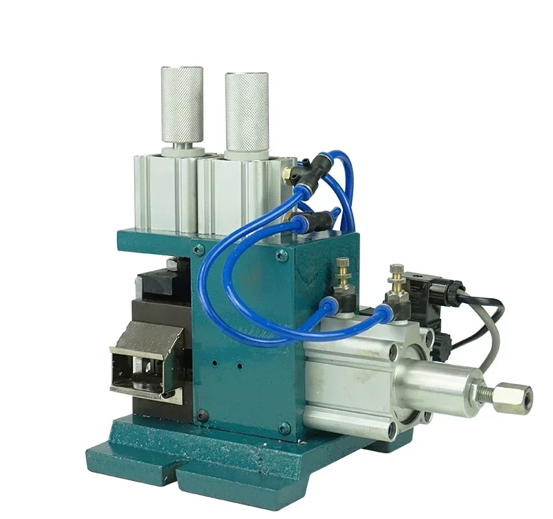 Manual pneumatic wire stripping machine tools for cable manufacturing equipment