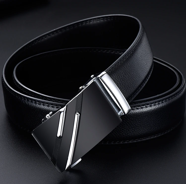 Gürtel Berühmte Marke Gürtel Männer Herren Gürtel Qualität Echtes Luxus Leder Gürtel Für Männer Gürtel Männlich Strap Männlich Metall Automatische Schnalle – Detail 17