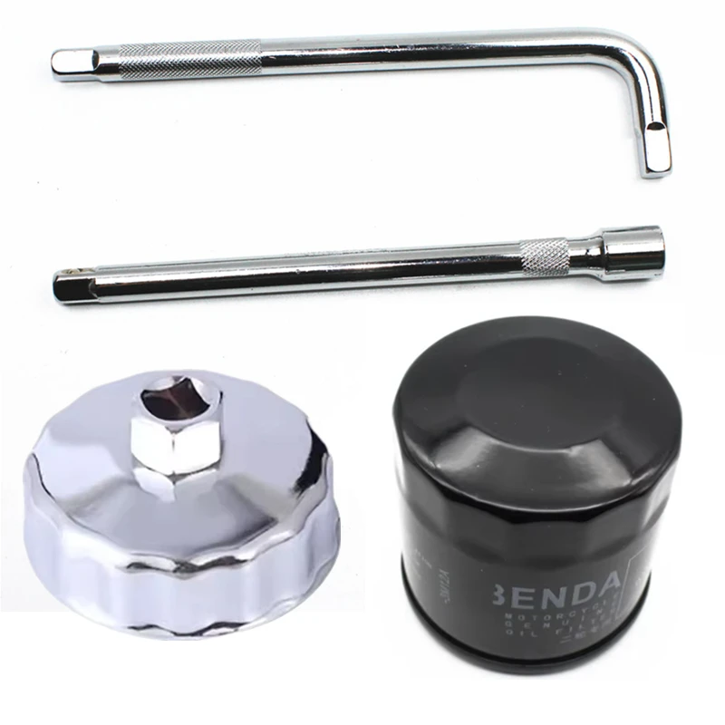 

Motorcycle Oil Filter for BENDA Chinchilla300 BOX400 BD250 Rock300 High-quality Filter Paper Engine Maintenance Protection Parts