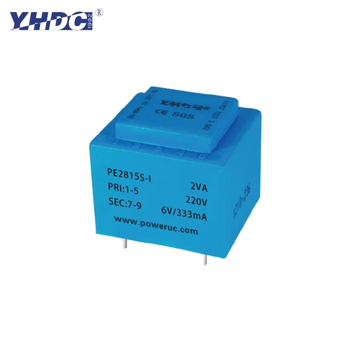 Imagen 2 del producto Transformador aislante de seguridad encapsulado YHDC PE2815S-I 2VA 110V/220V / 6V/7,5V/9V/12V/15V/18V/24V Expory Resign
