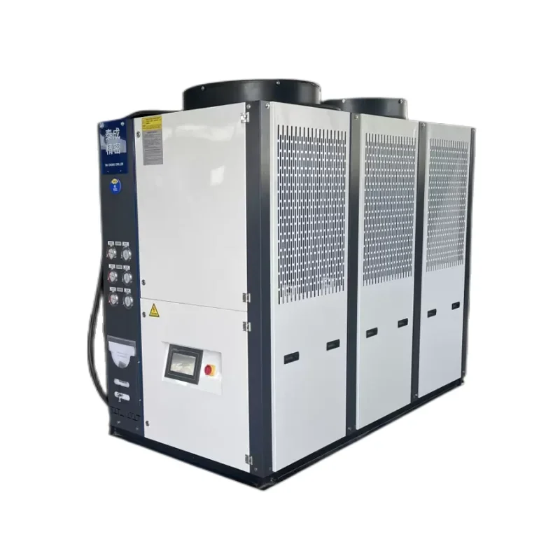 40HP OEM Industrial Integral Low Noise Air Chiller Efficiency Improved Water Chiller